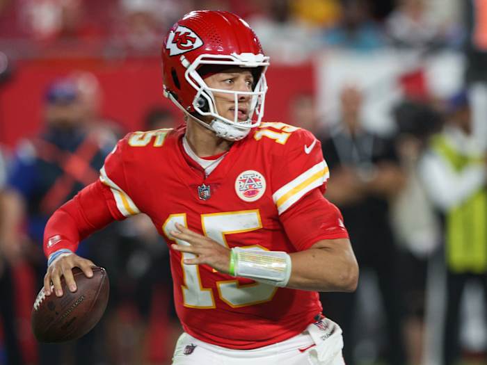 Kansas City Chiefs quarterback Patrick Mahomes